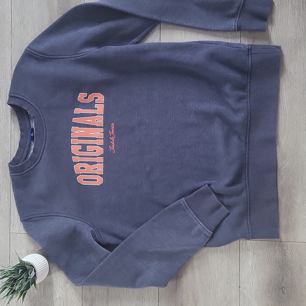 Jack Jones l Crew Neck l Blue l Mens l Pull Over l Small - Picture 2 of 8